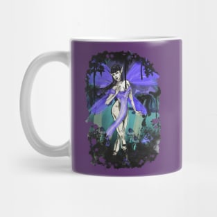 Undead Goth Fairy - Horror Fantasy Illustration Mug
